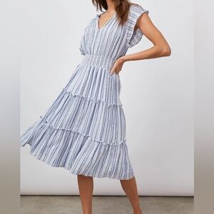 RAILS Amellia Midi Dress in New Haven Stripe